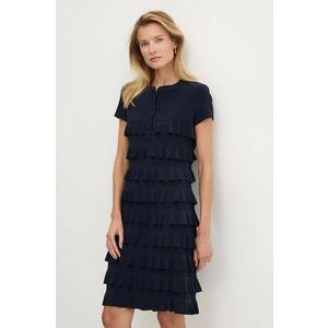 Joseph Ribkoff rochie culoarea bleumarin, mini, dreaptă, 211350 imagine