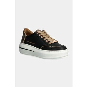 Alexander Smith sneakers din piele Lancaster culoarea negru, ASBALSW1805BAR imagine