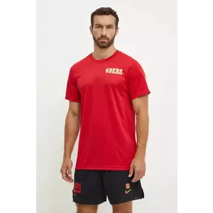 Nike tricou de antrenament San Francisco 49ers culoarea rosu, cu imprimeu, 02ES-084K-73-K0Z imagine