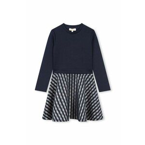Michael Kors rochie fete culoarea bleumarin, mini, evazată, R30242 imagine