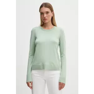 Sisley pulover femei, culoarea verde, light, 17Q3M100F imagine