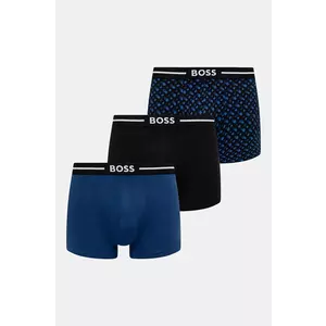 BOSS boxeri 3-pack barbati, culoarea negru, 50517840 imagine