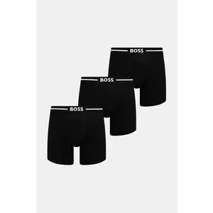 BOSS boxeri 3-pack barbati, culoarea negru, 50510698 imagine