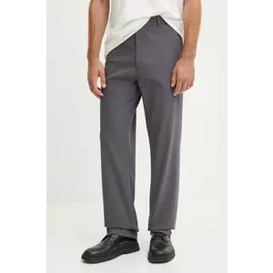 Iceberg pantaloni barbati, culoarea gri, drept, B140 0164 imagine