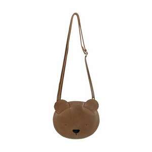 Donsje geanta de mana din piele pentru copii Britta Classic Purse Bear culoarea maro, 5001001 imagine