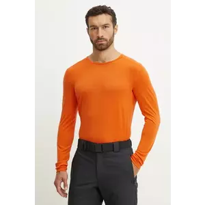 Icebreaker longsleeve funcțional Merino 200 Oasis culoarea portocaliu, IB10436505N1 imagine