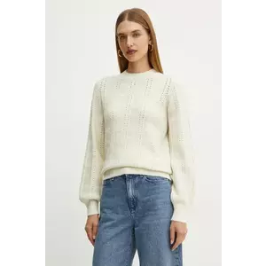 Silvian Heach pulover UMOK femei, culoarea bej, GPA24251MA imagine