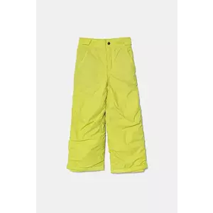 Columbia pantaloni de schi pentru copii Ice Slope culoarea verde, 2089881 imagine