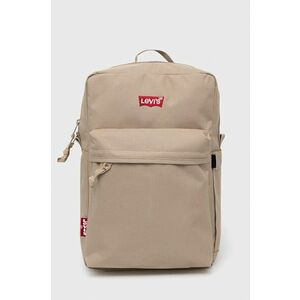 Levi's rucsac culoarea bej, mare, neted imagine