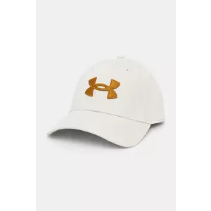 Under Armour sapca culoarea bej, cu imprimeu imagine