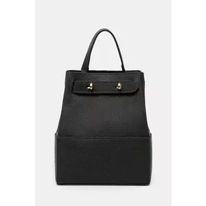 Silvian Heach ghiozdan de piele CARACCIOLO femei, culoarea verde, mic, neted, RCP25013ZA imagine