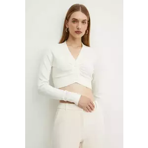 Silvian Heach pulover HELIMO femei, culoarea bej, light, GPA24331CD imagine