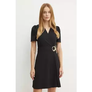 Morgan rochie RSCUBA culoarea negru, mini, evazată, RSCUBA imagine