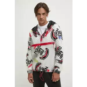 Sprayground geaca culoarea alb, de tranzitie, SP385 imagine