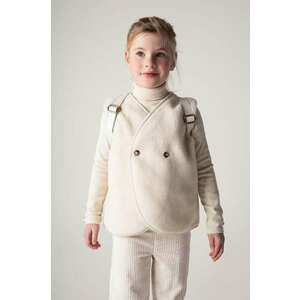 Donsje vesta copii Monty Gilet culoarea bej, 4044300 imagine