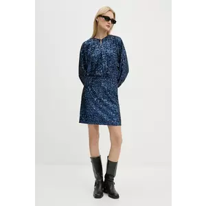 ZADIG&VOLTAIRE rochie din amestec de matase mini, dreaptă, WWDR01365 imagine