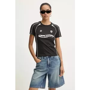 Miss Sixty tricou femei, culoarea negru, 6L3SJ0350000 imagine