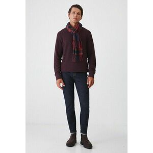 Medicine longsleeve culoarea bordo, neted imagine
