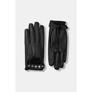 Medicine manusi de piele femei, culoarea negru imagine