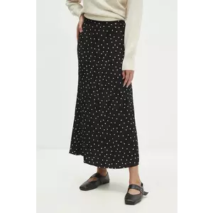 Answear Lab fustă culoarea negru, midi, evazati imagine