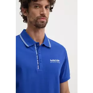 Pepe Jeans tricou polo Red Bull Racing x Pepe Jeans bărbați, cu imprimeu, RM540001 imagine