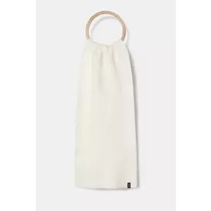 Bomboogie fular femei, culoarea bej, neted, WW8287TZNA3 imagine