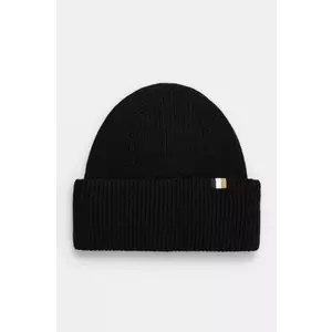 BOSS caciula din amestec de lana culoarea negru, 50497808 imagine