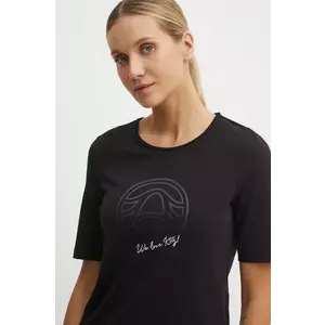 Sportalm tricou femei, culoarea negru, 1812524705 imagine