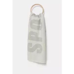 Sportalm esarfa din amestec de lana culoarea gri, modelator, 1819833780 imagine