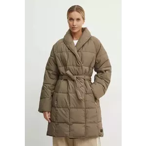 Didriksons geaca DINA femei, culoarea verde, de iarna, 505398 imagine