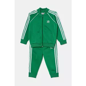 adidas Originals trening copii SST TRACKSUIT culoarea verde, IX5176 imagine