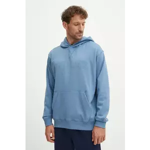 New Balance hanorac de bumbac barbati, cu glugă, neted, MT43500HEB imagine