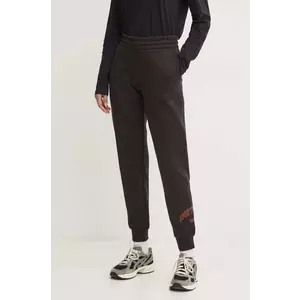 Puma pantaloni femei, culoarea negru, neted, 682989 imagine