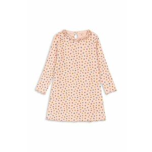 Konges Sløjd rochie fete NIA DRESS GOTS culoarea portocaliu, mini, dreaptă, KS101628 imagine