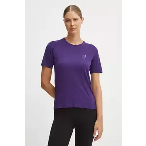 Compressport tricou de alergare Performance culoarea violet, ATSW4930 imagine