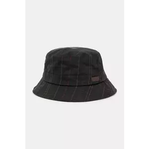 Barbour pălărie culoarea verde, bumbac, MHA0569 imagine