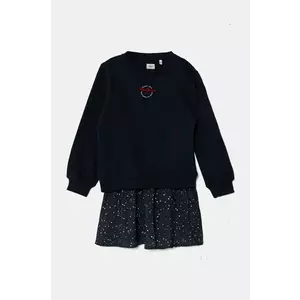 Pepe Jeans rochie fete TILDA culoarea bleumarin, mini, dreaptă, PG951678 imagine