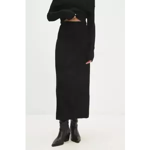 Answear Lab fustă culoarea negru, maxi, creion imagine