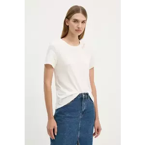 G-Star tricou din bumbac femei, culoarea bej, D25053-A870 imagine