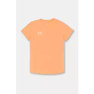 Under Armour tricou copii G s Ch. Train SS culoarea portocaliu, 1379456 imagine