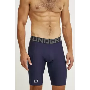 Under Armour pantaloni scurți de antrenament culoarea albastru marin imagine