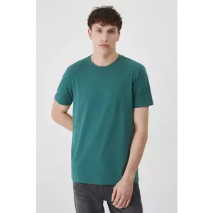 Medicine tricou culoarea verde, neted imagine