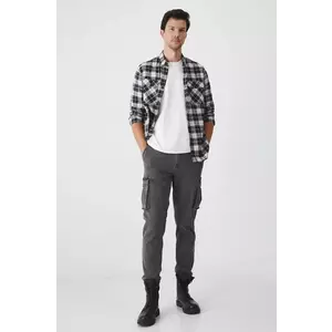 Medicine jeansi barbati, culoarea gri imagine