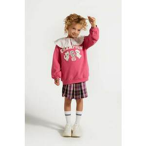 Coccodrillo fusta fete culoarea violet, mini, evazati, ACADEMY GIRL KIDS imagine