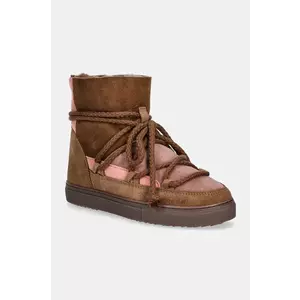 Inuikii cizme de iarna copii PATCHWORK culoarea maro, 65202.076 imagine