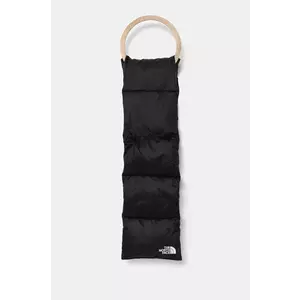 The North Face eșarfă din puf Nuptse Scarf culoarea negru, neted, NF0A8A39KX71 imagine