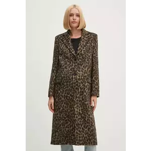 Joop! palton din lana culoarea maro, de tranzitie, 30042952 imagine