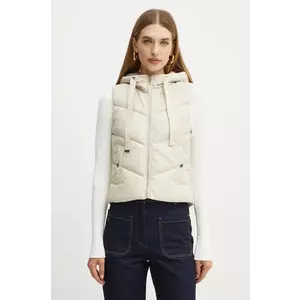 Morgan vesta GSOLO femei, culoarea bej, de iarna, GSOLO imagine