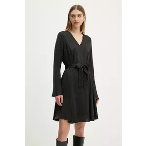 Bruuns Bazaar rochie AcaciaBBFrais dress culoarea negru, mini, evazată, BBW4034 imagine