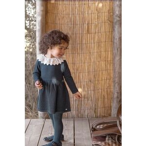 Tartine et Chocolat culoarea bleumarin, mini, evazată, TZ30011 imagine